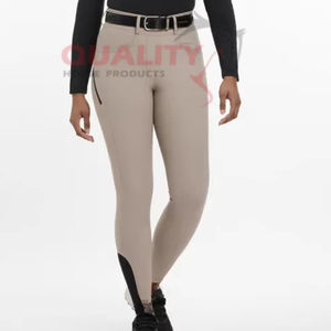 Culotte d'équitation confortable pour femmes Tissu doux respirant Coutures renforcées Vêtements équestres durables et ajustés Service OEM - Product Image 1