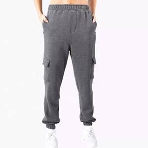 Pantalons de jogging pour hommes très vendus, pantalons de sport à jambe droite, grande poche, logo personnalisé, pantalons cargo de jogging pour hommes, pantalons hybrides - Product Image 1