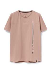 Vente en gros de vêtements de sport personnalisés, t-shirt de gym à manches courtes et sans couture pour hommes - Product Image 5