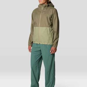 Trending Winter Fashion Outdoor Canvas Softshell <b>Jacket</b> <b>Men</b> Stand Zipper <b>Lightweight</b> Windproof Waterproof Breathable High Street - Product Image 3