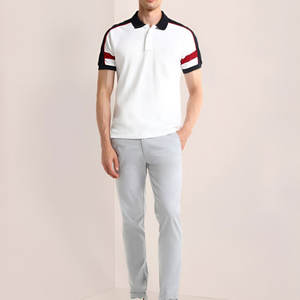 Qualité supérieure Prix bas Vêtements d'hiver Hommes Polo T-Shirt Nouveau Design Logo de marque Imprimer Pakistan Fabricant Polo T-Shirt - Product Image 2