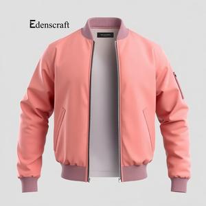 Chaqueta Bomber de Lona Vintage para Hombre, Elegante, Abrigada para Invierno, Resistente, Personalizable, Esencial para Millennials y Generación Z - Product Image 2