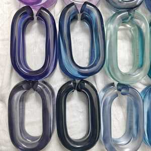 Cadena Decorativa de Resina Transparente y Ecológica para Colgar en la Pared, Separador de Ambientes Estilo Ángel, Disponible en Todos los Colores - Product Image 5