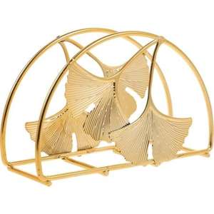 Servilletero de metal dorado de inspiración vintage con detalles de filigrana adornados para Bodas de lujo y decoración de comedor elegante - Product Image 4