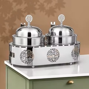 Vaisselle de mariage de Style traditionnel Hot Pot Accessoires de restauration Hotpot avec bouton de couvercle Pots de service alimentaire Ustensiles de cuisine - Product Image 6