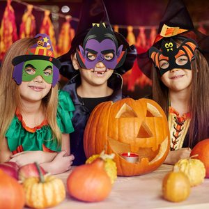 Máscara <span class=keywords><strong>de</strong></span> <span class=keywords><strong>Halloween</strong></span>, Kit artesanal, máscara <span class=keywords><strong>de</strong></span> papel <span class=keywords><strong>de</strong></span> <span class=keywords><strong>Halloween</strong></span> DIY <span class=keywords><strong>para</strong></span> fiesta, suministros <span class=keywords><strong>de</strong></span> actividades <span class=keywords><strong>para</strong></span> niños, calabaza, bruja, murciélago, Araña, Pirata, <span class=keywords><strong>Halloween</strong></span> - Product Image 4
