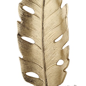 Centre de table élégant au design de plumes Présentoir décoratif élégant pour la maison Bureau Mariage Événement Fête Cadeau Sculpture artistique - Product Image 2