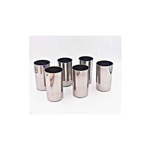 Elegantes vasos de vidrio de metal para cenas y fiestas formales, diseño personalizado, vaso de jugo de agua de acero inoxidable respetuoso con el medio ambiente - Product Image 5