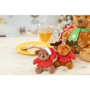 Porte-clés en peluche ours de Noël personnalisé Julnalle, gadgets personnalisés pour une idée cadeau parfaite - Product Image 3