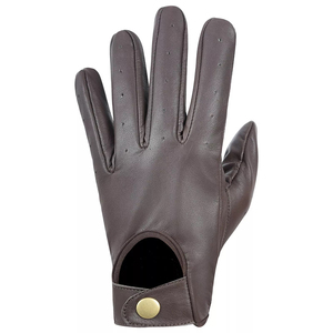Leather driving <b>gloves</b> soft smooth flexible comfort Men driving <b>gloves</b> perforated breathable holes leather driving <b>gloves</b> - Product Image 5