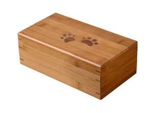 High Quality American Style Handmade Wood Cremation <b>Urns</b> for Cat and <b>Dog</b> Ashes Wholesale Funeral <b>Urns</b> for Pets - Product Image 2