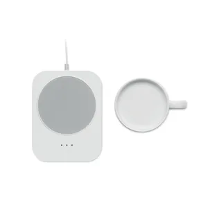Calentador de Tazas Inteligente de Plástico SIROTER Personalizado con Pantalla de Temperatura y Carga USB - Product Image 3
