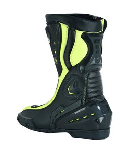 Chaussures de moto avec logo personnalisé pour hommes Bottes de moto en cuir imperméable pour motard de pause pour l'été et l'hiver - Product Image 4