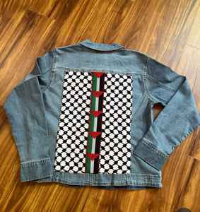 Y218619 Custom Ladies Denim Jacket <b>Women</b> Classic Casual <b>Stretch</b> Long Sleeve Turn-Down Collar Autumn <b>Jean</b> Jacket With Pocket - Product Image 3