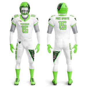 Maglie da Football Americano Personalizzate di Alta Qualità, Traspiranti, Taglie Forti, con Ricamo in Twill e Tecnologia Anti-Umidità - Product Image 1