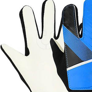 Guantes de portero de fútbol de nuevo estilo de diseño personalizado de alta calidad Material de PU de látex de 4mm con protección de mano de corte negativo - Product Image 5