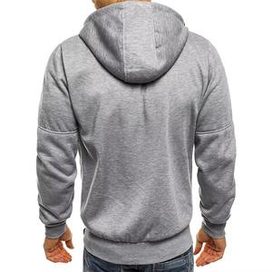 Sudaderas con cremallera hechas en Pakistán de alta calidad para hombres Sudaderas con capucha con contraste de color a la moda para hombres a bajo precio - Product Image 5