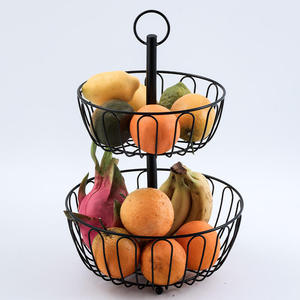 Best Selling Rose Gold Color Metal Fruits <b>Basket</b> Finest Quality <b>Round</b> Kitchen Decorative Classic Home Fruit <b>Storage</b> <b>Basket</b> - Product Image 5