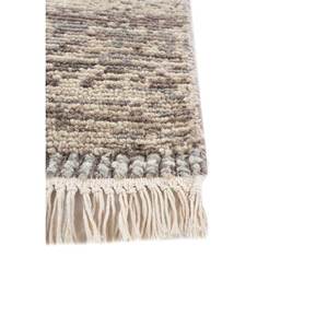 Alfombras de Lana Entrelazadas a Mano Entropy, Diseño Rectangular con Rayas Beige y Marrón para el Hogar, Sala de Estar, Pasillo, Entrada, para Adolescentes, AKWL-1652 - Product Image 4