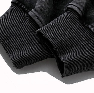 Sudaderas con capucha con logotipo de lavado ácido personalizado, ropa de calle de alta calidad, Jersey pesado en blanco de gran tamaño, 100% algodón, Invierno - Product Image 3