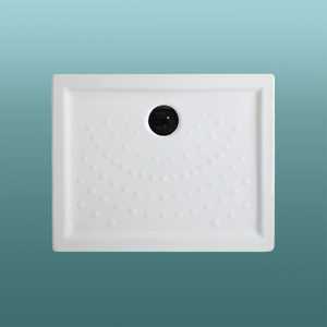 Plato de Ducha Rectangular Antideslizante de Cerámica Matera 70x120 con Calidad Premium H6 para su Baño - Product Image 1