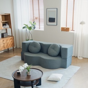 Sofá Cama Convertible de 78 Pulgadas con Material de PC, Colchón Plegable Portátil Controlado por Aplicación, Diseño Moderno para Uso en el Hogar/Oficina/Hotel - Product Image 4