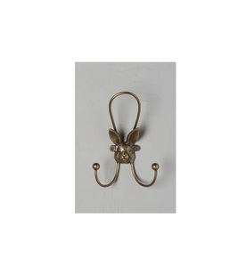 Ganchos de pared de latón antiguo tradicionales para baño, dormitorio o pared de pasillo, accesorio de almacenamiento decorativo y práctico - Product Image 4