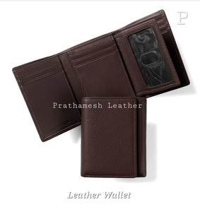 Wholesale Short Men's Classic Handcrafted Leather <b>Wallet</b> Stylish Fold Closure Amazing Business Use Export Quality <b>Secure</b> Stylish - Product Image 3