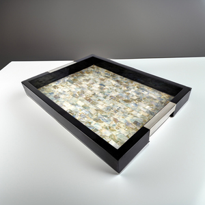 Bandeja de laca de arte popular ecológica rústica de Vietnam, laca brillante hecha a mano para decoración de Resort y Villa, fabricante OEM - Product Image 6