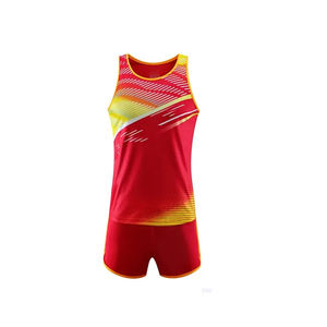Nuevo Diseño de Uniformes de Atletismo Impresos de Alta Calidad, Transpirables, de Secado Rápido, Venta al por Mayor, Precio Económico - Product Image 2