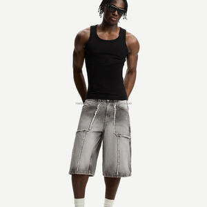 2025 Designer Wash Light Denim Shorts Cute Straight Style Summer Fashion Distressed Casual Me Short para verano - Product Image 1