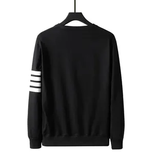 เสื้อสเวตเชิ้ตเจอร์ซีย์แบบสวมใส่ได้ทั้งชายและหญิง ทรงปกติ สีพื้น ผ้าถัก พิมพ์ลาย เป็นมิตรกับสิ่งแวดล้อม ระบายอากาศได้ดี แห้งเร็ว  โลโก้สีตามสั่ง สำหรับฤดูหนาว - Product Image 2