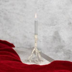 Bougeoir rond en fil métallique fait main pour une lueur chaude Design élégant améliore la décoration intérieure Idéal pour une utilisation intérieure et extérieure - Product Image 2