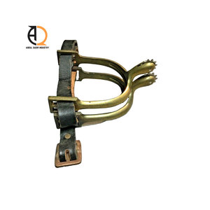 Espuelas de Bola para Mujer al por Mayor, Hechas de Acero Inoxidable con Botones de Latón, Hechas en Pakistán - Product Image 2