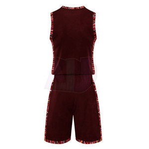 Uniforme de Baloncesto Transpirable, que Absorbe la Humedad, Talla Grande, Ligero, sin Mangas, 100% Poliéster, para Entrenamiento Deportivo - Product Image 2
