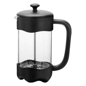 Théière en verre borosilicate (1L) Presse française noire pour Ilsa modèle 07421000IVV - Product Image 2