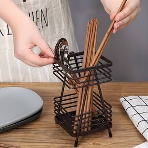 AZ OVERSEAS Metal Wire Kitchen Cutlery Holder Drainer for Kitchen Counter Forks Spoons Storage Organizer Kitchenware Racks - Product Image 2
