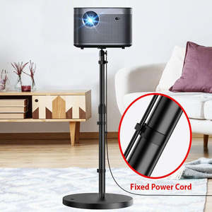 5Core <b>Projector</b> Stand Height Adjustable <b>Mount</b> Floor w 360° Swivel 3 Mounting Options - Product Image 6