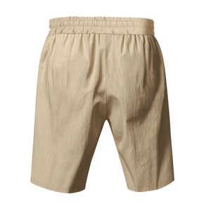 Factory Wholesale Custom Men's Casual Nylon/Spandex Athletic Shorts Breathable Workout Gear Mid Waist <b>Elastic</b> Waist Quick Dry - Product Image 2