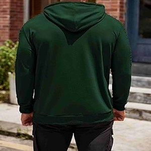 เสื้อฮู้ดผ้าโพลีเอสเตอร์แห้งเร็วแบบลำลอง - Product Image 6