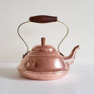 Handcrafted copper Kettle Tea Serving Teapot Gold Plated for Home & Hotel Usage Copper Kettle - Product Image 4