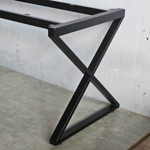 XConcept HCXC005 140x70cm Industrial-Style Assembled Steel <b>Table</b> Legs Heavy Duty for Dining <b>Table</b> <b>Bench</b> & <b>Chair</b> Furniture - Product Image 4