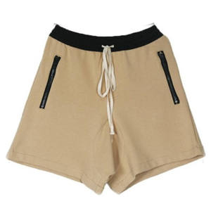 Men Summer Knitted Breathable Canvas Solid <b>Body</b> <b>Building</b> <b>Fitness</b> Shorts Fashion Running Sports GYM Shorts Elastic Waist - Product Image 5