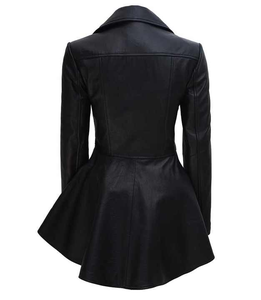 Chaqueta de cuero para mujer de la mejor calidad, patrón sólido personalizable en marrón, negro, venta al por mayor, chaqueta coloreada personalizada de cuero auténtico - Product Image 6