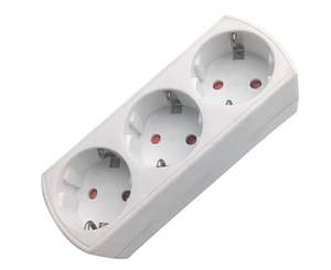Multipresa tripla TTL economica bianca 3680W 230V (GSC 103000003) - Product Image 1