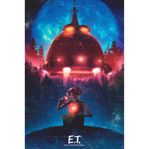 Affiche murale moderne ET : l'art spatial extraterrestre - Product Image 1