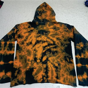 Custom High Quality <b>Towel</b> Embroidered Hoodie 420 Gsm Heavy Weight French <b>Terry</b> Retro Grey Pullover Men's Hoodie - Product Image 2