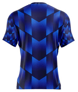 Maillot de football en polyester de haute qualité pour adultes hommes vêtements de sport avec logo personnalisé sublimation quantité minimale de commande bas haut Style nom du club - Product Image 2