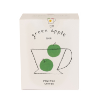 [fruitea Koffie] Hot Selling Fruitea Koffie Appel Drip Bag Groene Appel Hibiscus Smaak Neutrale Medium Roast Specialty Braziliaans