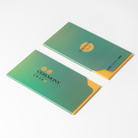 Cartes d'invitation de mariage, enveloppes, boîtes de cartes à jouer personnalisées, papier recyclé, format personnalisé, éponge légère, fabricants OEM